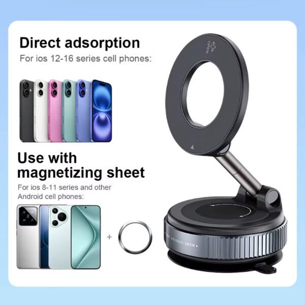 Soporte magnético para teléfono