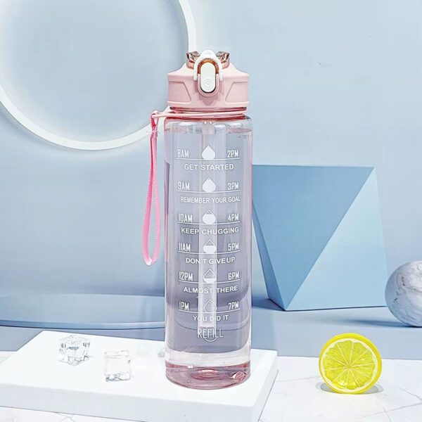 Botella de agua motivacional