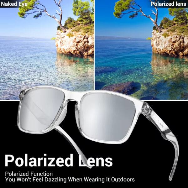 Scvcn Gafas de Ciclismo Polarizadas UV400