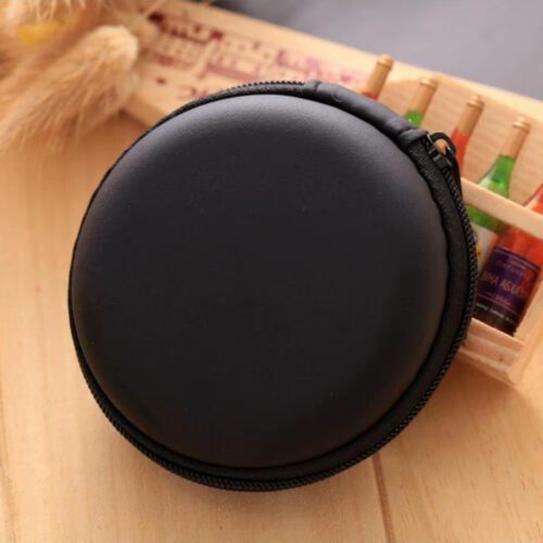 Mini Estuche Redondo Para auriculares