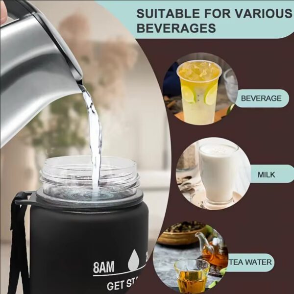 Botella de agua motivacional