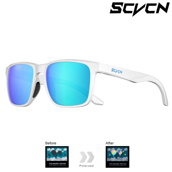 Scvcn Gafas de Ciclismo Polarizadas UV400